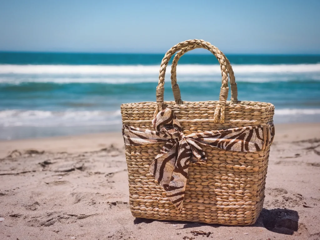 Foto representativa do presente Bolsa de praia.